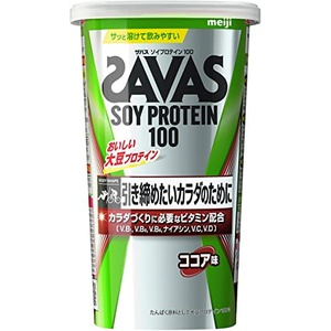 SAVAS 소이 프로틴 100 코코아맛 231g