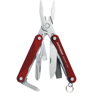 LEATHERMAN 멀티툴 SQUIRT PS4 RED PS4RD