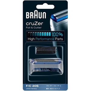 ブラウン(Braun) 브라운 면도기 교체날 크루저 3/크루저 시리즈용 실버 F/C20S【정품】