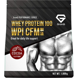 GronG 유청 단백질 100 WPI CFM 제조법 코코아 맛 1kg