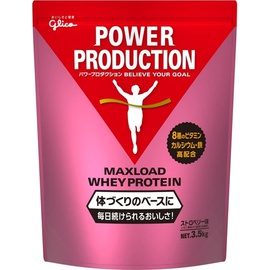 POWER PRODUCTION 맥스로드 유청 단백질 딸기 맛 3.5kg 단백질 함유율 70.3 % 8종류 수용성 비타민